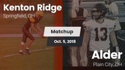 Matchup: Kenton Ridge vs. Alder  2018