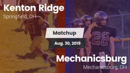 Matchup: Kenton Ridge vs. Mechanicsburg  2019