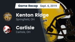 Recap: Kenton Ridge  vs. Carlisle  2019