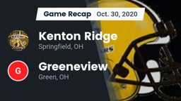 Recap: Kenton Ridge  vs. Greeneview  2020