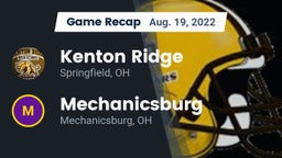 Recap: Kenton Ridge  vs. Mechanicsburg  2022