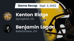 Recap: Kenton Ridge  vs. Benjamin Logan  2022