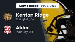 Recap: Kenton Ridge  vs. Alder  2023