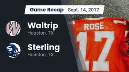 Recap: Waltrip  vs. Sterling  2017