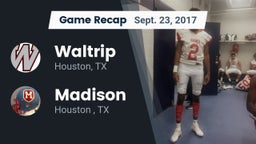 Recap: Waltrip  vs. Madison  2017