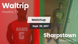 Matchup: Waltrip vs. Sharpstown  2017