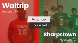 Matchup: Waltrip vs. Sharpstown  2018