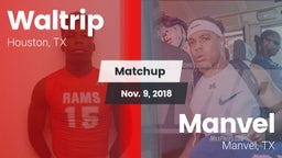 Matchup: Waltrip vs. Manvel  2018