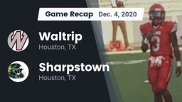 Recap: Waltrip  vs. Sharpstown  2020