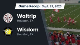Recap: Waltrip  vs. Wisdom  2023