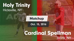 Matchup: Holy Trinity vs. Cardinal Spellman  2016