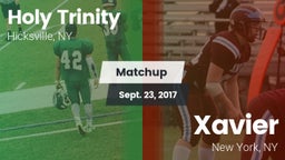 Matchup: Holy Trinity vs. Xavier  2017