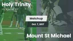 Matchup: Holy Trinity vs. Mount St Michael 2017