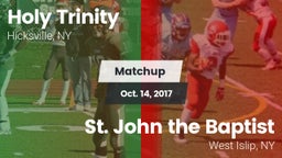 Matchup: Holy Trinity vs. St. John the Baptist  2017