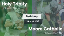 Matchup: Holy Trinity vs. Moore Catholic  2018