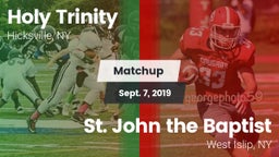 Matchup: Holy Trinity vs. St. John the Baptist  2019