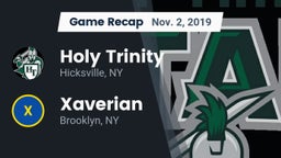 Recap: Holy Trinity  vs. Xaverian  2019