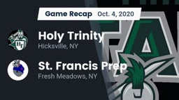 Recap: Holy Trinity  vs. St. Francis Prep  2020
