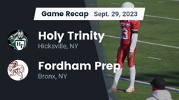 Recap: Holy Trinity  vs. Fordham Prep  2023