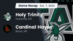 Recap: Holy Trinity  vs. Cardinal Hayes  2023