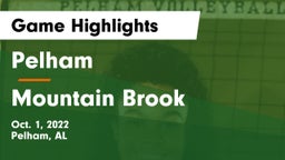 Pelham  vs Mountain Brook  Game Highlights - Oct. 1, 2022