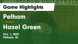 Pelham  vs Hazel Green  Game Highlights - Oct. 1, 2022