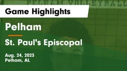Pelham  vs St. Paul's Episcopal  Game Highlights - Aug. 24, 2023