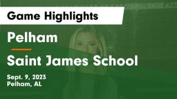Pelham  vs Saint James School Game Highlights - Sept. 9, 2023
