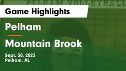 Pelham  vs Mountain Brook  Game Highlights - Sept. 30, 2023