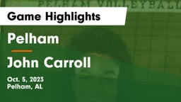 Pelham  vs John Carroll Game Highlights - Oct. 5, 2023