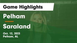 Pelham  vs Saraland  Game Highlights - Oct. 12, 2023