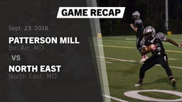 Recap: Patterson Mill  vs. North East  2016