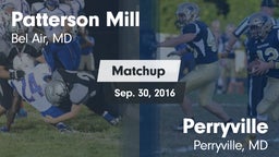 Matchup: Patterson Mill vs. Perryville 2016