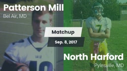 Matchup: Patterson Mill vs. North Harford  2017