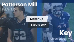Matchup: Patterson Mill vs. Key  2017