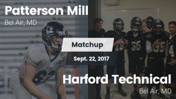 Matchup: Patterson Mill vs. Harford Technical  2017