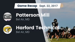Recap: Patterson Mill  vs. Harford Technical  2017