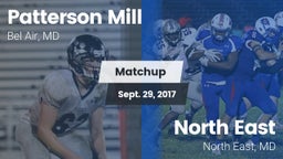 Matchup: Patterson Mill vs. North East  2017