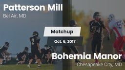 Matchup: Patterson Mill vs. Bohemia Manor  2017