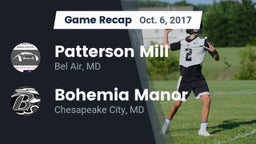 Recap: Patterson Mill  vs. Bohemia Manor  2017