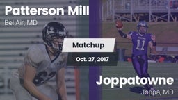 Matchup: Patterson Mill vs. Joppatowne  2017