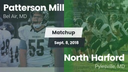 Matchup: Patterson Mill vs. North Harford  2018