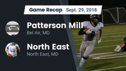 Recap: Patterson Mill  vs. North East  2018