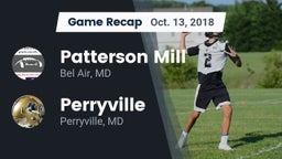 Recap: Patterson Mill  vs. Perryville 2018