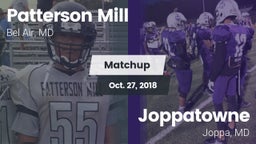 Matchup: Patterson Mill vs. Joppatowne  2018