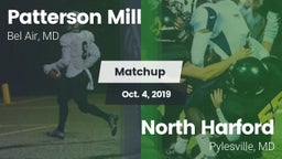 Matchup: Patterson Mill vs. North Harford  2019