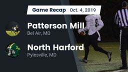 Recap: Patterson Mill  vs. North Harford  2019