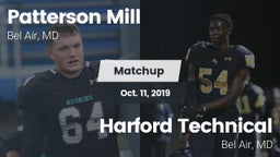 Matchup: Patterson Mill vs. Harford Technical  2019