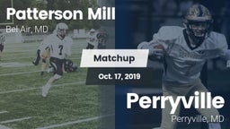 Matchup: Patterson Mill vs. Perryville 2019