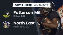 Recap: Patterson Mill  vs. North East  2019